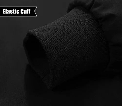 Vista 6 de jacket Autumn Jacket Men's Jacket Transition Jacket Stand-up Collar Light Jacket Winter Jacket Bomber Jacket Men's Windbreaker Autumn Coat Zipper