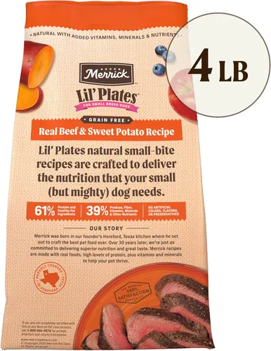 Vista 12 de Merrick Receta Lil Plates para razas pequeñas sin granos
