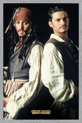 Vista 21 de Trends International Disney Pirates of the Caribbean: The Curse of the Black Pearl - Póster de pared dúo, 14.725 x 22.375 pulgadas, versión