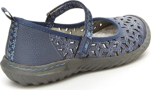 Vista 3 de JBU by Jambu Wildflower Mj Mary Jane Flat para mujer