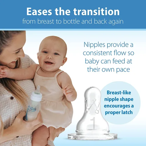 Vista 5 de Dr. Brown's Estante de secado universal para biberones y accesorios con esponja reutilizable, juego de cepillos de limpieza para biberones