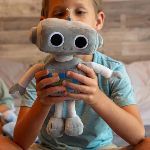 Vista 6 de Listener Kids Juguetes de peluche de robot Jett el robot