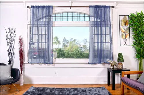 Vista 17 de All American Collection - cortinas Doli transparentes, 2 unidades Blanco