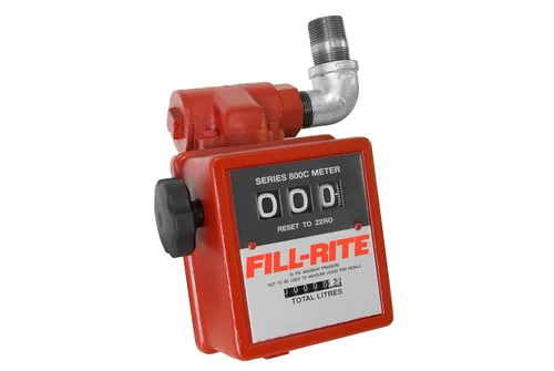 Vista 6 de Medidor de flujo, 50 PSI, 20 GPM, 1 en., Mecánico