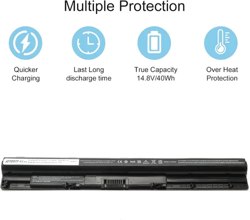 Vista 7 de M5Y1K - Batería para portátil de 14.8 V 40 WH compatible con Dell Inspiron 15 3000 5000 Series 5559 5558 5555 5758 5759 3567 3551 3552 3558 3565 14