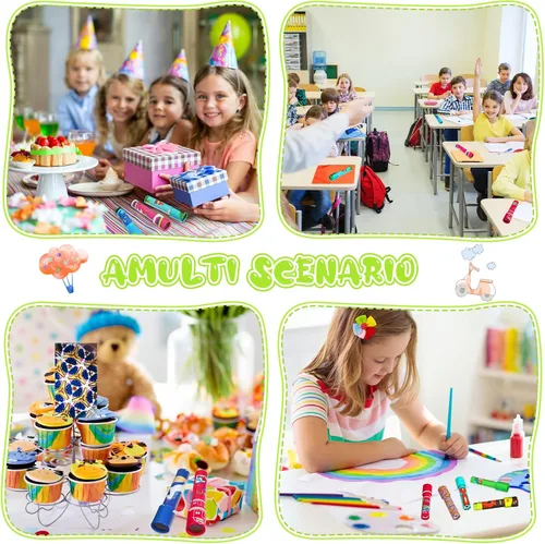 Vista 7 de CHENGU 30 piezas de mini caleidoscopios a granel, premios de fiesta