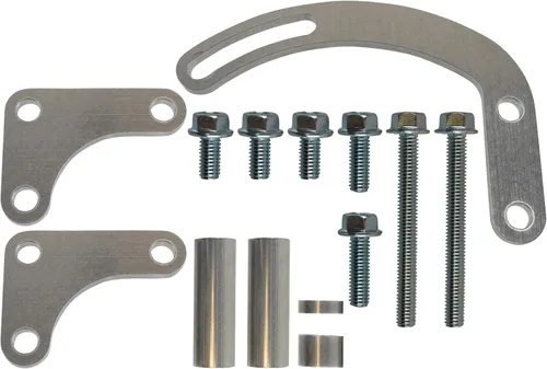 Vista 3 de SBC, billet ajustable, soporte de bomba de dirección, LWP 350 Small Block Chevy 551522
