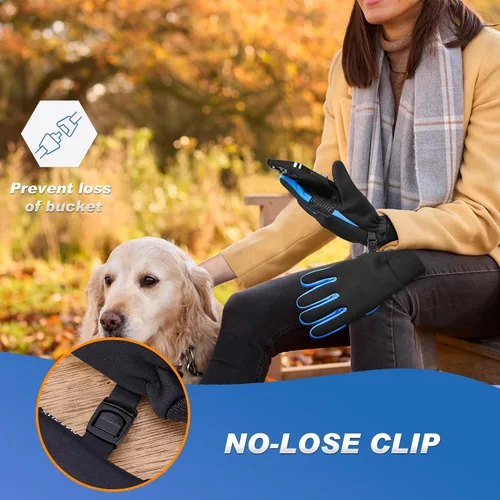 Vista 7 de Sukeen Guantes de invierno para hombre y mujer, guantes antideslizantes para pantalla táctil, guantes cálidos para correr, conducir, ciclismo