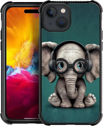 Vista 174 de Funda compatible con iPhone 8 Plus, diseño de oso de bosque otoñal, a prueba de golpes, antiarañazos, carcasa trasera de policarbonato duro