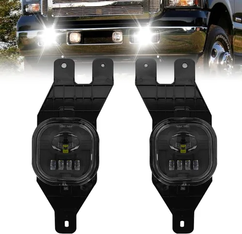Vista 21 de Luces antiniebla de conducción compatibles con lámparas de parachoques delantero Honda CRV 2007 2008 2009 con bombillas halógenas H11 de 12 V 55 W