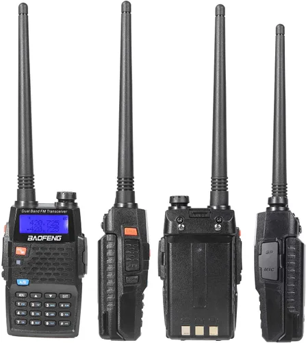 Vista 2 de Baofeng UV-5RE Plus 8W Radios de doble banda de 2 vías de largo alcance