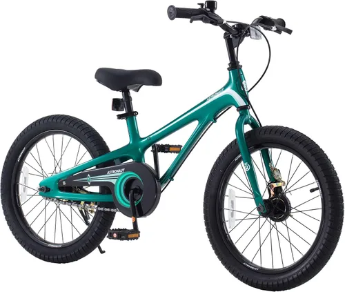 Vista 19 de RoyalBaby Bicicleta para niños, ligera de aleación de magnesio de 16/18 pulgadas, para niños y niñas de 4 a 9 años, ruedas de entrenamiento