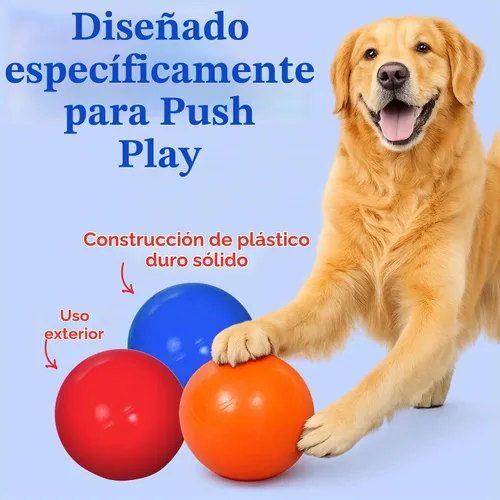 Vista 3 de Prácticamente indestructible (duro), mejores pelota para perros