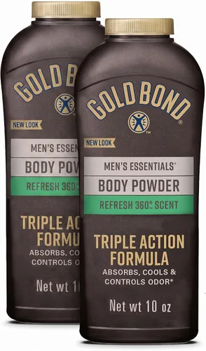 Vista 13 de Gold Bond Polvo Corporal en Spray Sin Talco Esenciales para Hombres 7 oz. Aroma Recharge Protección contra la Humedad Wetness protection, no-mess