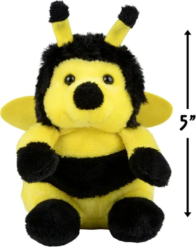 Vista 2 de Rhode Island Novedad Encantador Bumblebee 72/11, juguete de peluche suave para niños, 5 pulgadas