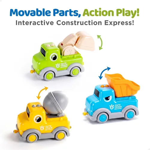Vista 5 de iPlay, iLearn Juego de juguetes de tren para niños pequeños, tren de vapor