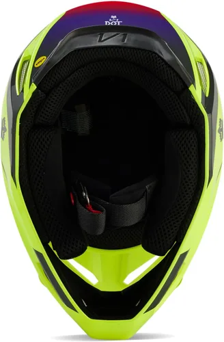 Vista 5 de Fox Racing Casco de motocross unisex V1, amarillo, XL