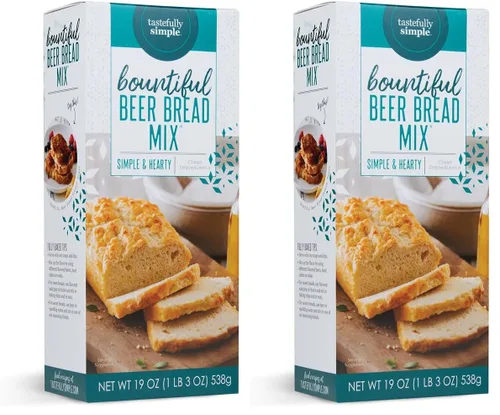 Vista 8 de Tastefully Simple Mezcla de pan de cerveza Bountiful, 19 onzas