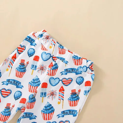 Vista 21 de Eadrioss Ropa para bebé niña pequeña, traje de campana de manga corta, camisa de flores para niños, pantalones florales acampanados, ropa de verano
