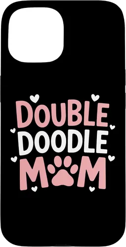 Vista 6 de Double Doodle Mom Labradoodle Goldendoodle Dog Parent Doodle Case for iPhone 17
