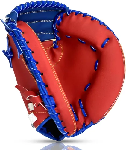 Vista 9 de Gracfulcub Guante de Receptor de Béisbol, Lanzamiento con Mano Derecha, Manopla de Receptor de Béisbol y Softbol para Niños, Jóvenes y Adultos