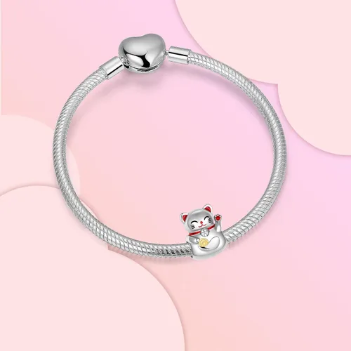 Vista 182 de Dije de girasol con diseño de estrella y luna y elefante para pulsera, collar de plata de ley 925, dijes de corazón de amor para mujer, regalo