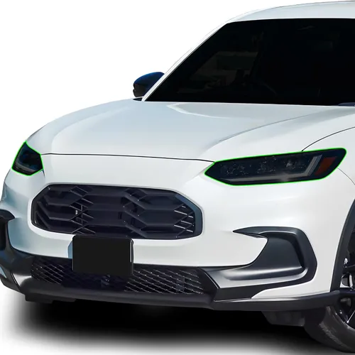Vista 8 de BOGAR TECH DESIGNS Kit de película PPF de luz completa para faros delanteros compatible con Honda HR-V 2023-2025, sujetador transparente