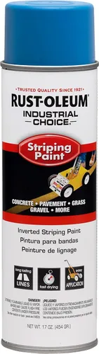 Vista 9 de Rust-Oleum 1677838 S1600 System - Pintura de rayas invertidas, 18 onzas, color negro