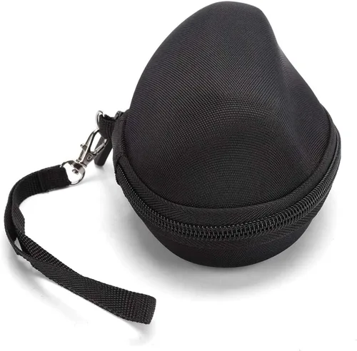 Vista 8 de Funda de ratón inalámbrica EVA Bolsa de almacenamiento de viaje para mouse ergonómico vertical MX, funda protectora portátil con correa de mano