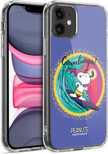 Vista 186 de Head Case Designs Funda de gel con licencia oficial de Peanuts Beach Surf Snoopy Boardwalk Airbrush [protección de grado militar] compatible