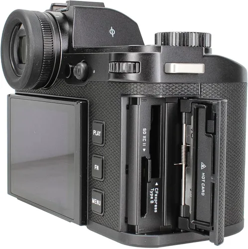Vista 7 de Leica Cámara digital sin espejo SL3-S (LEISL3S) + micrófono inalámbrico DJI 2 2 personas + 2 tarjetas de memoria de 64 GB + luz LED + trípode +