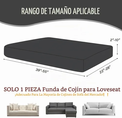 Vista 2 de BT.WA Fundas de sofá seccional para sofá con cojín en forma de L, funda de sofá lavable, suaves fundas de cojín de sofá, fundas elásticas para sofá