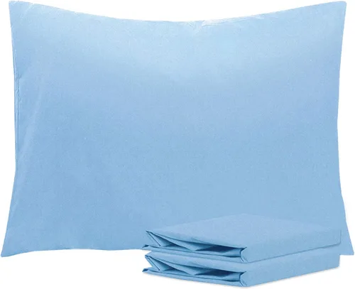 Vista 50 de NTBAY Juego de fundas de almohada estándar, paquete de 2 fundas de almohada de microfibra cepillada de 20 x 26 pulgadas, suaves, sin arrugas Aqua