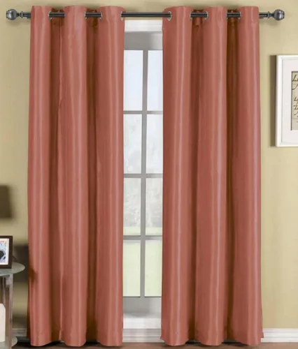 Vista 12 de Royal Tradition Cortinas opacas de 42 x 96 pulgadas, juego de 2 paneles de cortinas blancas con aislamiento térmico para oscurecer la habitación