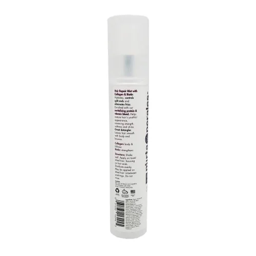 Vista 5 de Mirta de Perales Champú de biotina de colágeno + acondicionador + reparación MistSet\