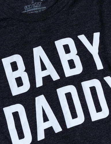 Vista 5 de Baby Daddy Divertida camiseta unisex con humor para el Día del Padre