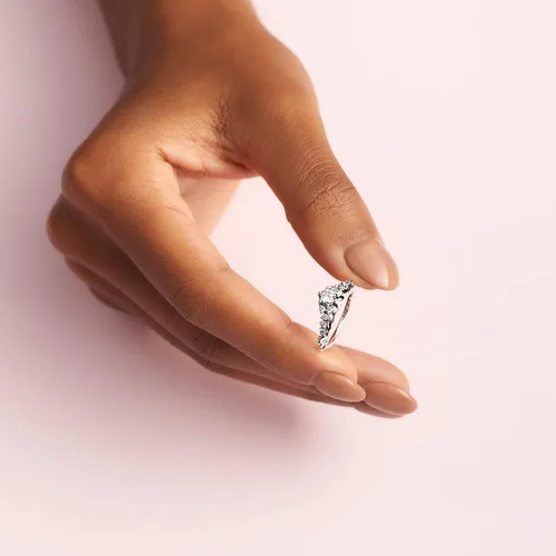 Vista 5 de Pandora Joyería - Anillo de circonita cúbica con tiara de cuento de hadas - Regalo para ella - Plata de ley