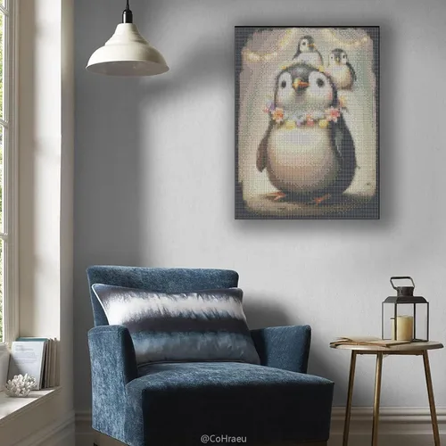 Vista 20 de CoHraeu Pintura de diamantes 5D con diseño de luna y gato nocturno por números, kit de pintura con diamantes, arte de cristal, manualidades, taladro