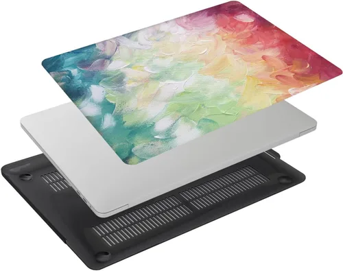 Vista 5 de Funda para laptop compatible con MacBook Pro de 13 pulgadas versión antigua, modelos 2012 2011 2010 2009 2008, modelo A1278 con CD-ROM, funda