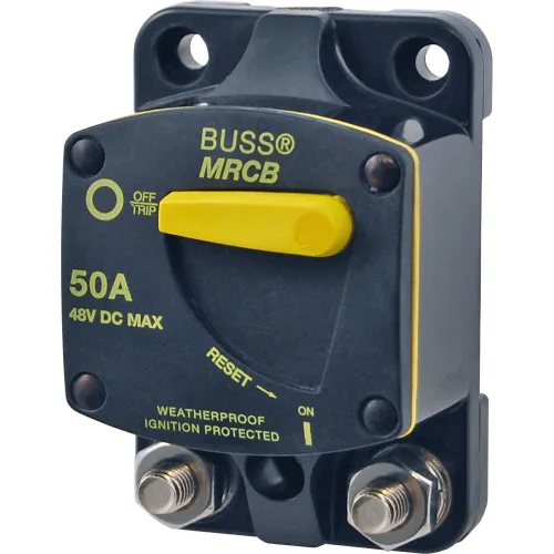 Vista 6 de Blue Sea Systems - Disyuntor 7035 Serie 187, montaje en panel, 25 A