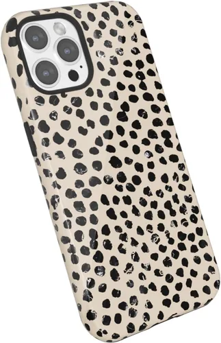 Vista 44 de LoeoeL para iPhone 11 Funda con Estampado de Guepardo, Funda de Teléfono con Patrón de Leopardo para Mujeres y Niñas, Funda de Plástico Duro delgada