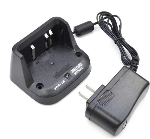 Vista 3 de Cargador CD-15A para YAESU Vertex Radio VX-5R VX-6R VX-7R VXA-700 VXA-710 Standard Horizon HX460 HX560S HX471 FNB-58 FNB-80 Carga de batería