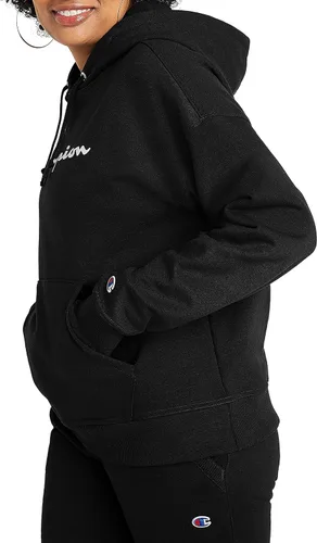Vista 3 de Champion, Powerblend, forro polar, cómoda sudadera con capucha para mujer
