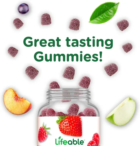 Vista 8 de Gomitas de magnesio realistas para adultos Gomitas de citrato de magnesio de 900 mg Magnesio vegano para hombres y mujeres 90