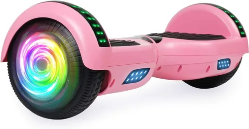 Vista 7 de SISIGAD Patinetes para niños de 7 a 12 años, con altavoz Bluetooth integrado y ruedas de luces coloridas de 6.5 pulgadas, scooter de equilibrio