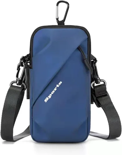 Vista 16 de Prime Comfort Soporte para Teléfono con Banda para el Brazo, Pequeña Bolsa Cruzada de Hombro Tipo Funda con Bandas para el Brazo, Compatible