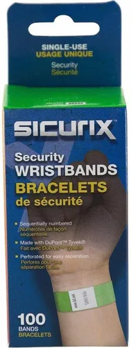 Vista 2 de Baumgartens Muñequeras de seguridad Sicurix (BAU85060)
