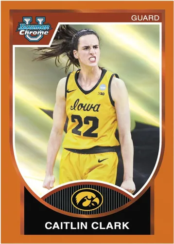 Vista 3 de Bowman Chrome Caja de baloncesto universitario 2023/24, 7 paquetes por caja
