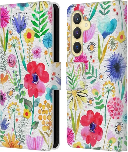 Vista 251 de Head Case Designs Officially Licensed Ninola Butterfly Nature Spring Floral Leather Wallet Case Compatible with Samsung Galaxy A07 4G