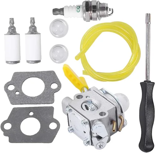 Vista 5 de Anxingo Repuesto de carburador 308054043 CS26 para Ryobi RY28000 RY28005 RY28025 RY28020 RY28021 RY28040 SS26 RY28041 RY28045 26CC recortadora